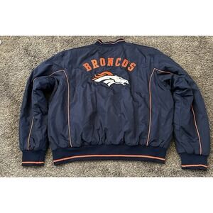 DENVER BRONCOS WOMEN'S XL NFL REVERSIBLE JACKET
